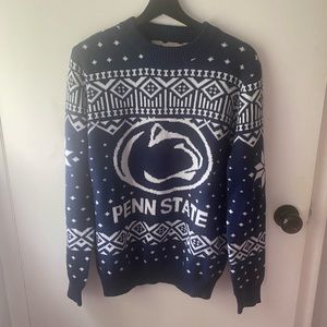 Penn State Blue Knit Gameday Sweater by Campus Specialties - Sz Medium Md M